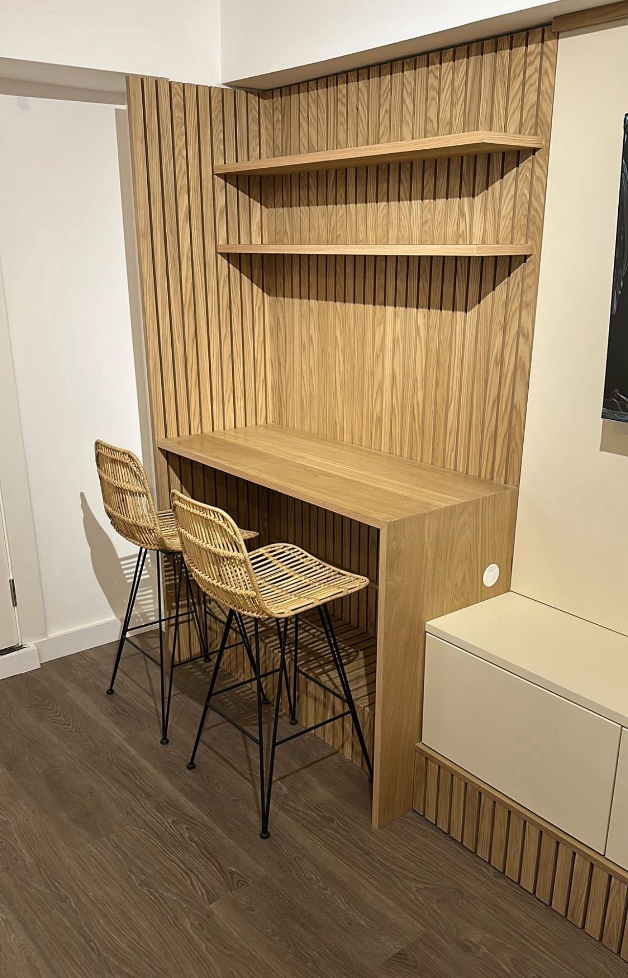 Professional bespoke carpentry and entertainment unit by D&C Carpentry Chesham