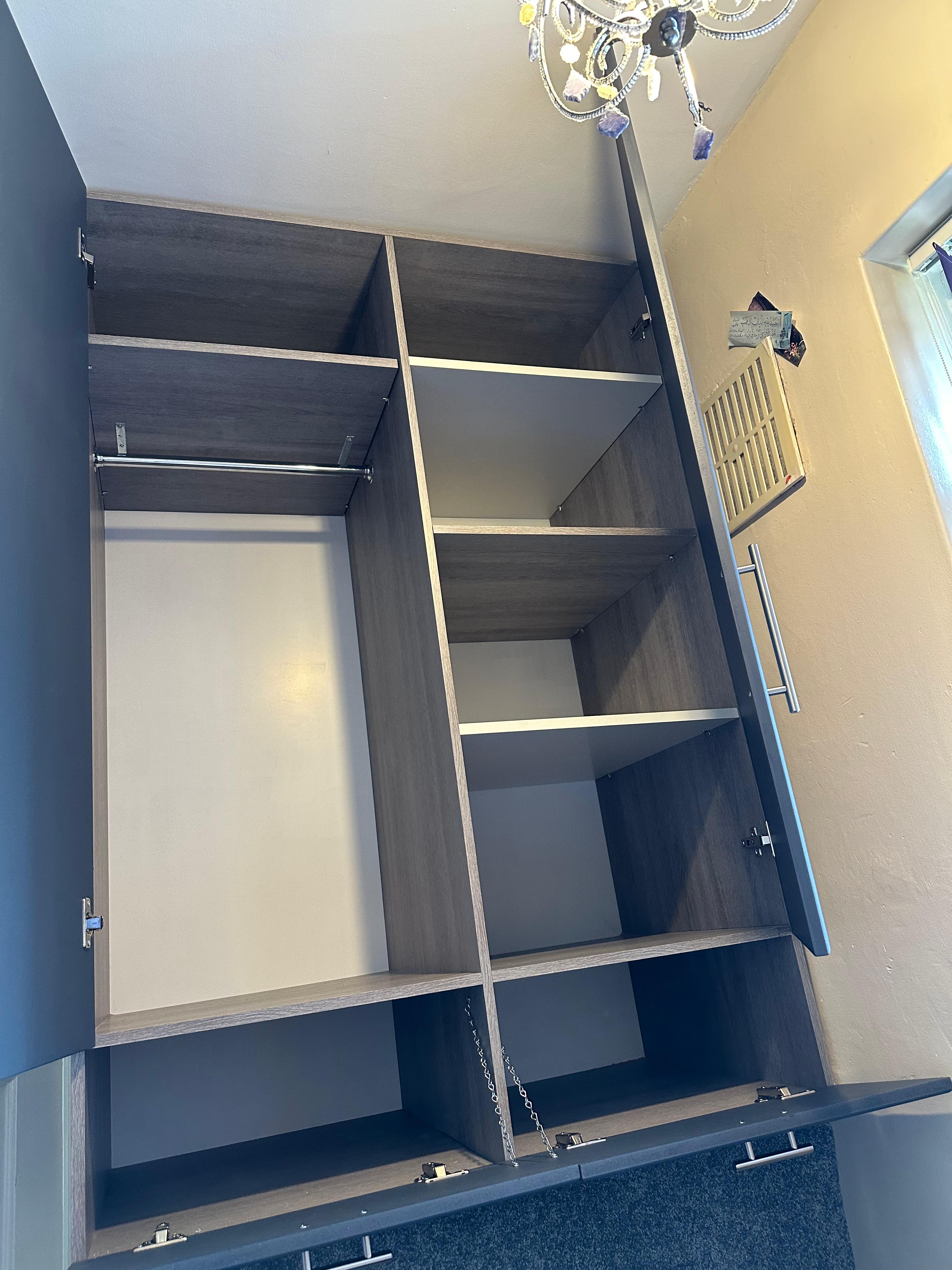 Luxury joinery installation with modern aesthetic