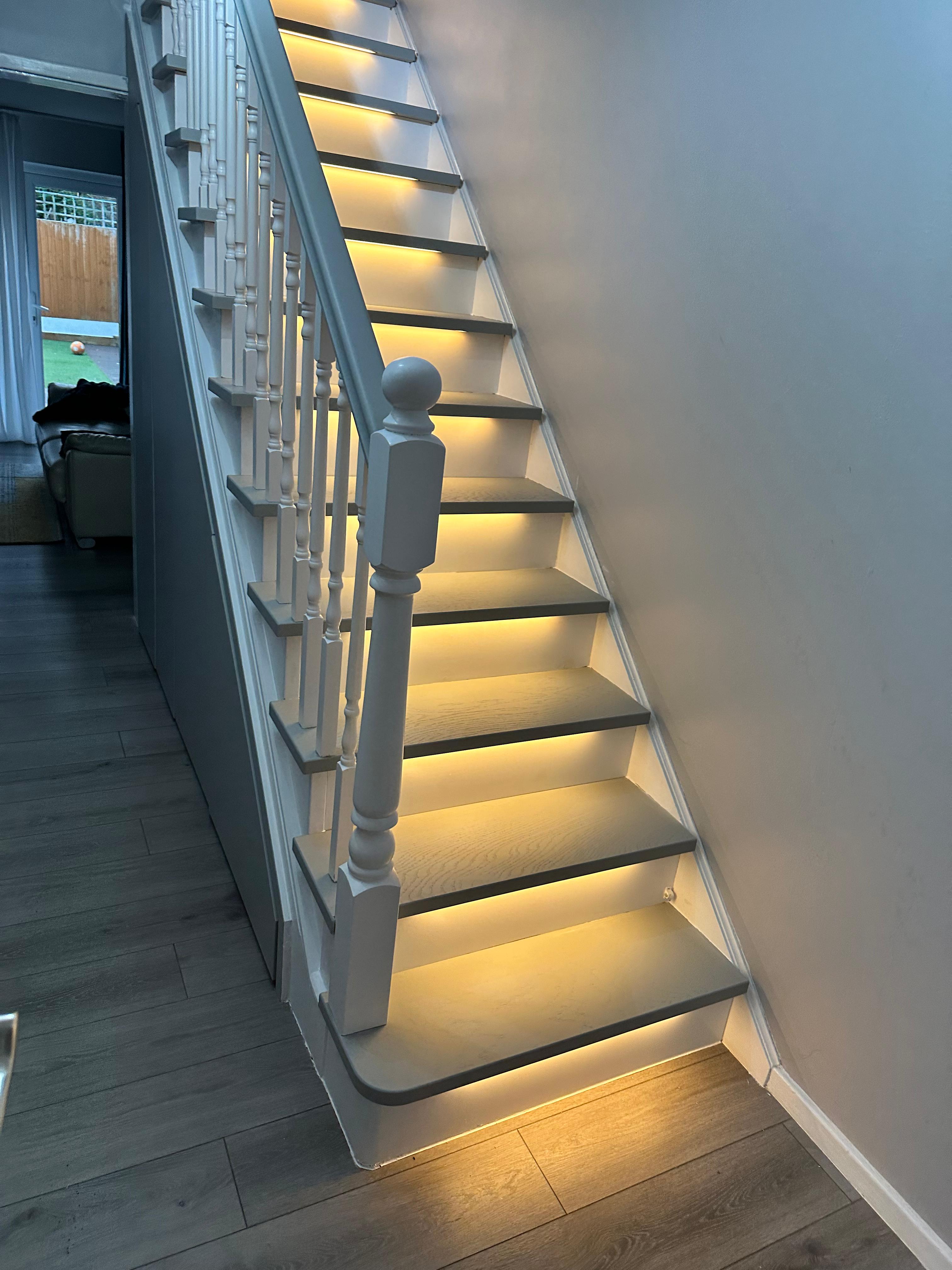 Professional carpentry work with modern aesthetic